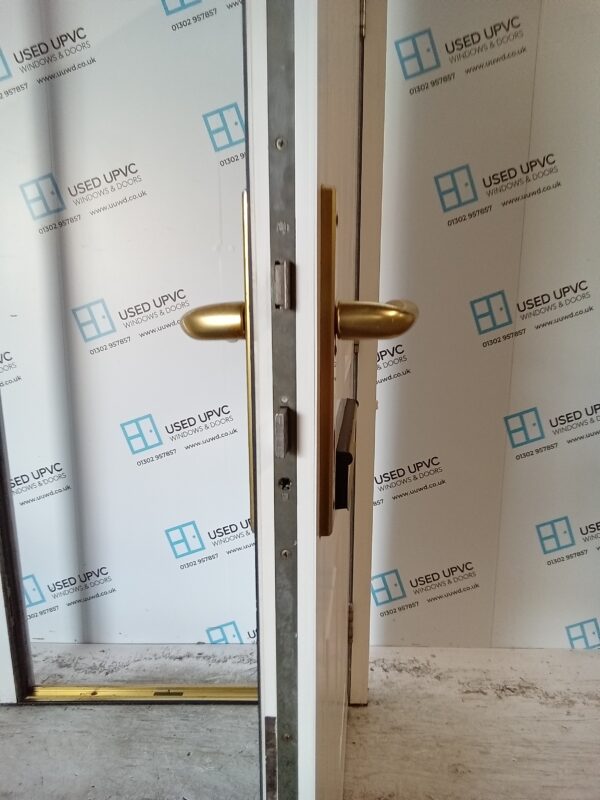 Used Dark Blue Composite Front Door (heavily faded) 920mm x 2010mm 0163 - Image 6