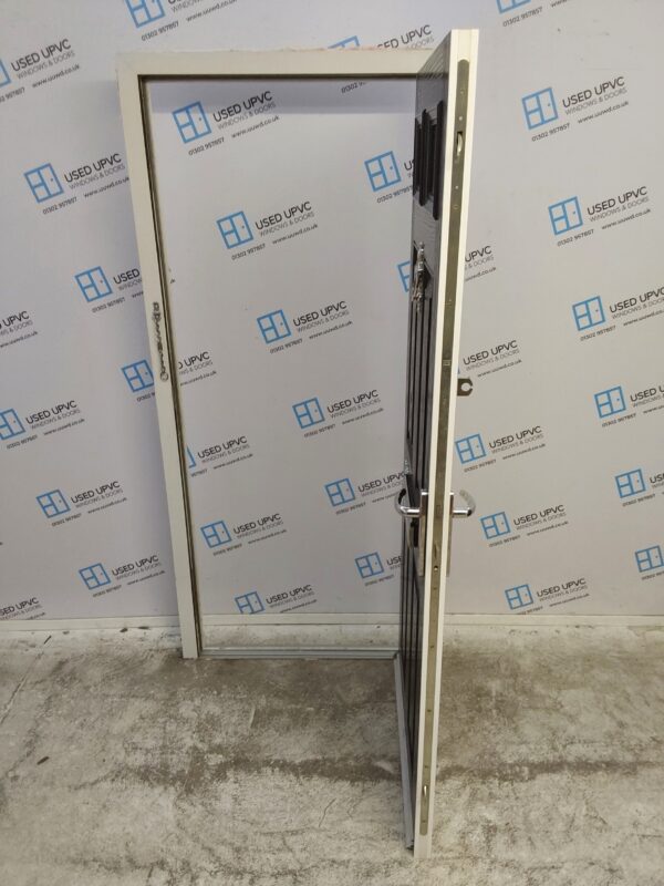 Used Black Composite Front Door 900mm x 1965mm 0757 - Image 3