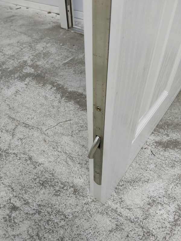 Used Black Composite Front Door 900mm x 1965mm 0757 - Image 7