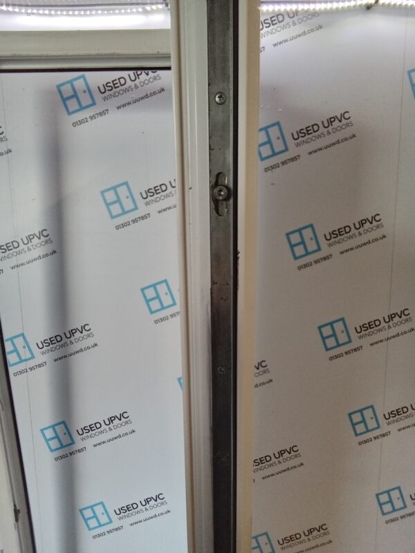 Used White Upvc Back Door (outwards opening) 680mm x 2075mm C6059 - Image 4