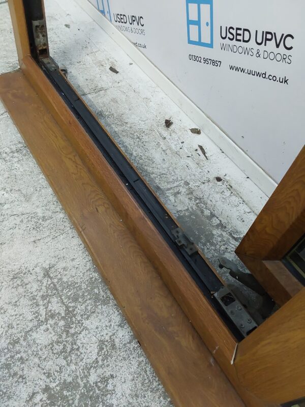 Used Oak Upvc Sliding Patio Doors 1805mm x 2035mm EA6 - Image 5