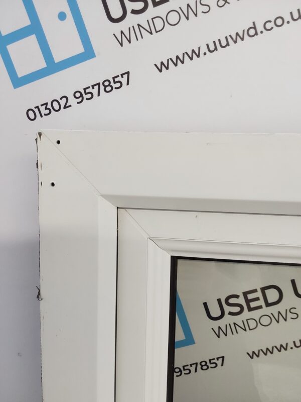 Used Oak Upvc Window 625mm x 1710mm W0062 - Image 4