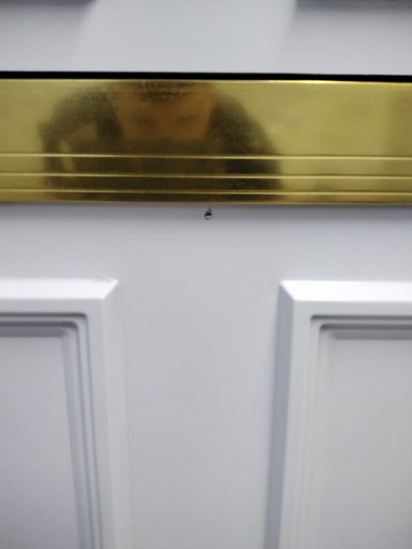 Used White Upvc Front Door 880mm x 2040mm 0126 - Image 8
