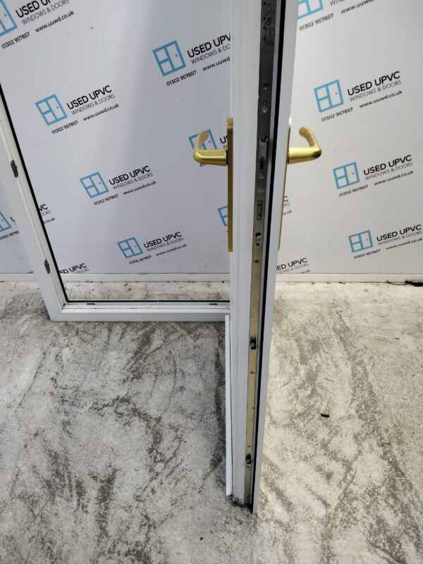 Used White Upvc Front Door 880mm x 2040mm 0126 - Image 5