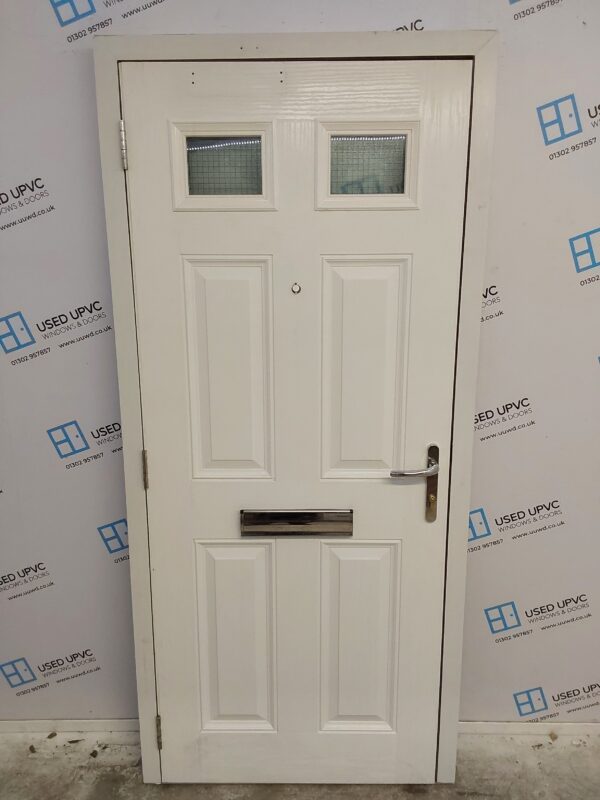 Used Anthracite Grey Composite Front Door 920mm x 2025mm C1055 - Image 2