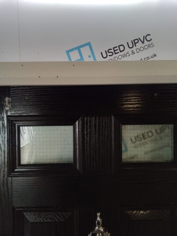 Used Black Composite Front Door 910mm x 2025mm 0271 - Image 2
