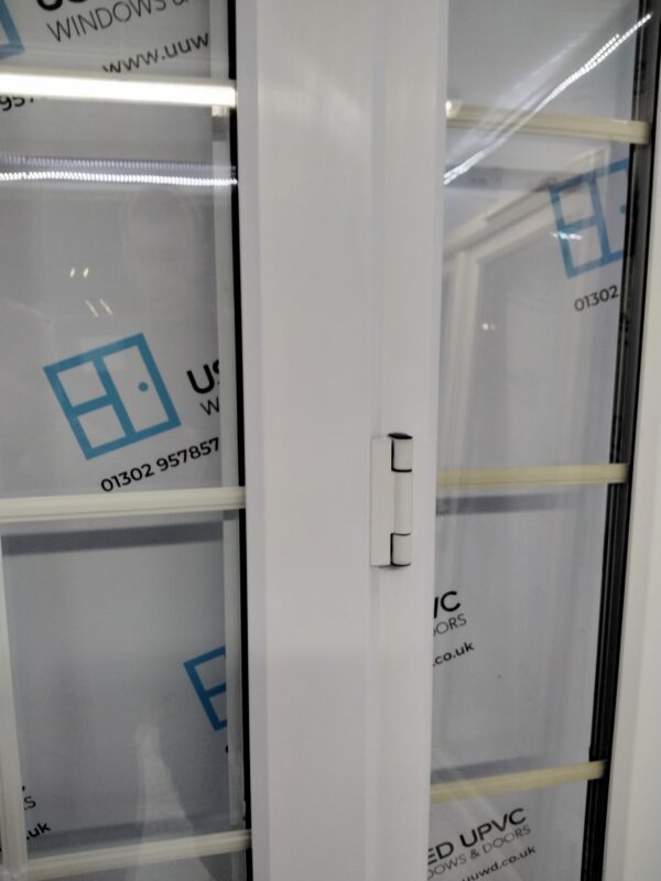 Used White French door and sides 1805mm x 2040mm EA9 - Image 6