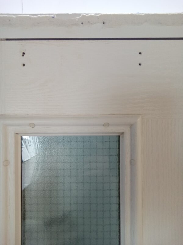 Used White Composite Front Door 905mm x 2075mm 0620 - Image 2