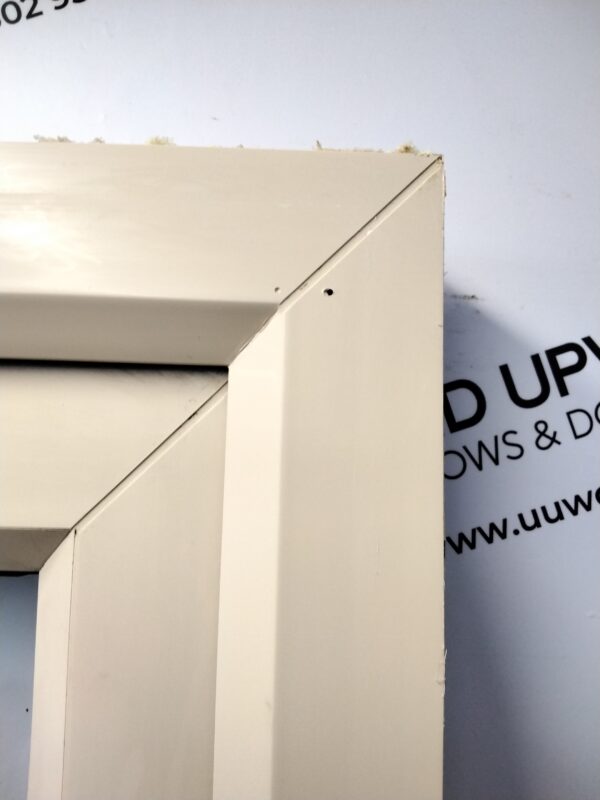 Used Cream Upvc French Doors 1800mm x 2060mm EA28 - Image 6