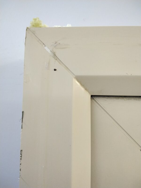 Used Cream Upvc French Doors 1800mm x 2060mm EA28 - Image 7
