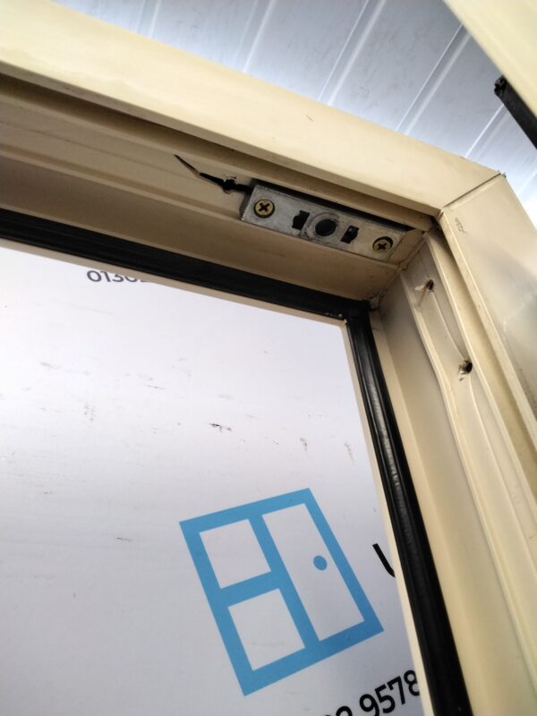 Used Cream Upvc French Doors 1800mm x 2060mm EA28 - Image 8