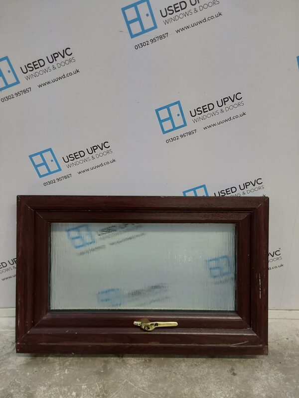 Used Rosewood Upvc Window 930mm x 570mm W0136 - Image 2