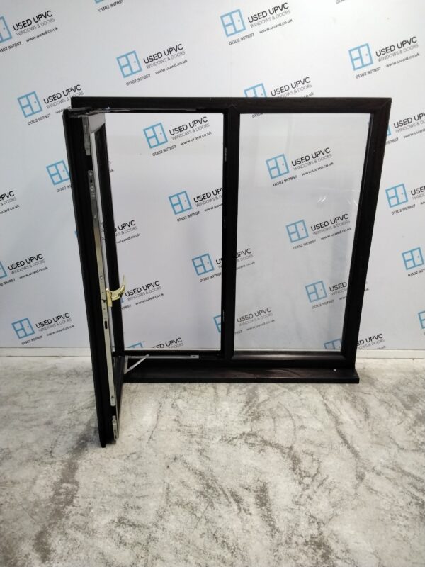Used Rosewood Upvc Window 1215mm x 1220mm LW0007 - Image 3