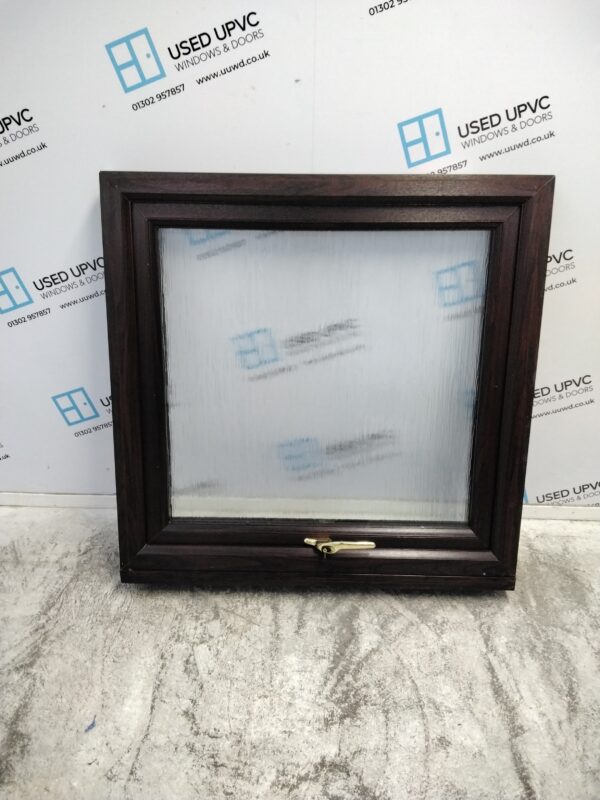 Used Rosewood Upvc Window 920mm x 915mm C2026 - Image 2