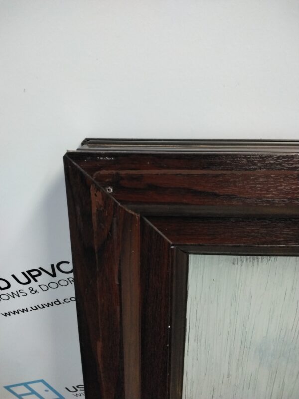 Used Rosewood Upvc Window 920mm x 915mm C2026 - Image 4