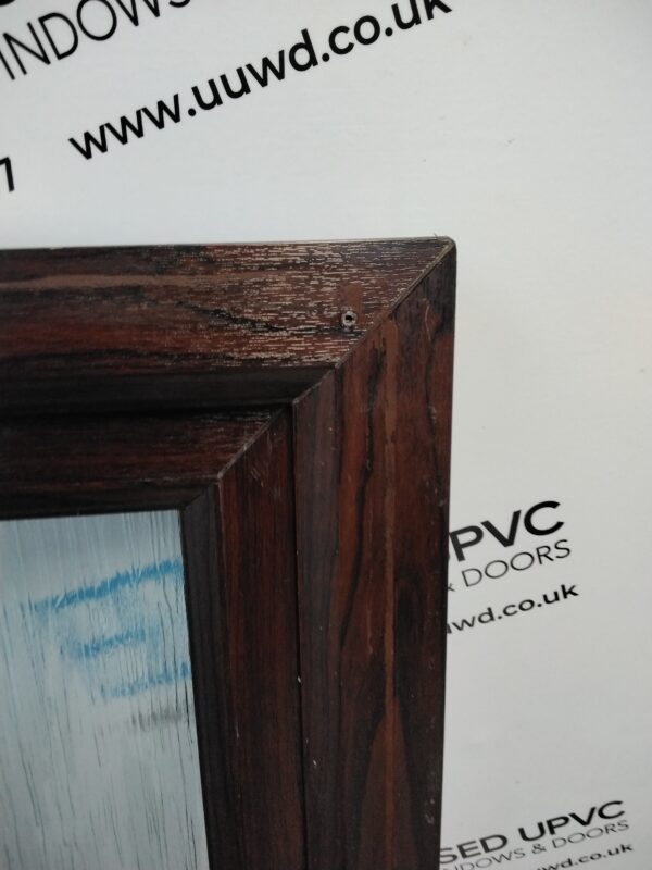 Used Rosewood Upvc Window 920mm x 915mm C2026 - Image 5
