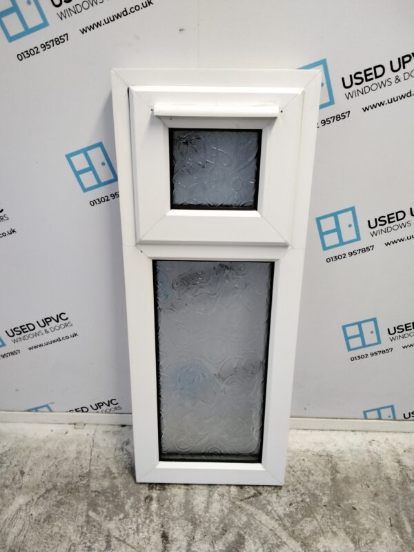 Used White Upvc Window 405mm x 1020mm W0186