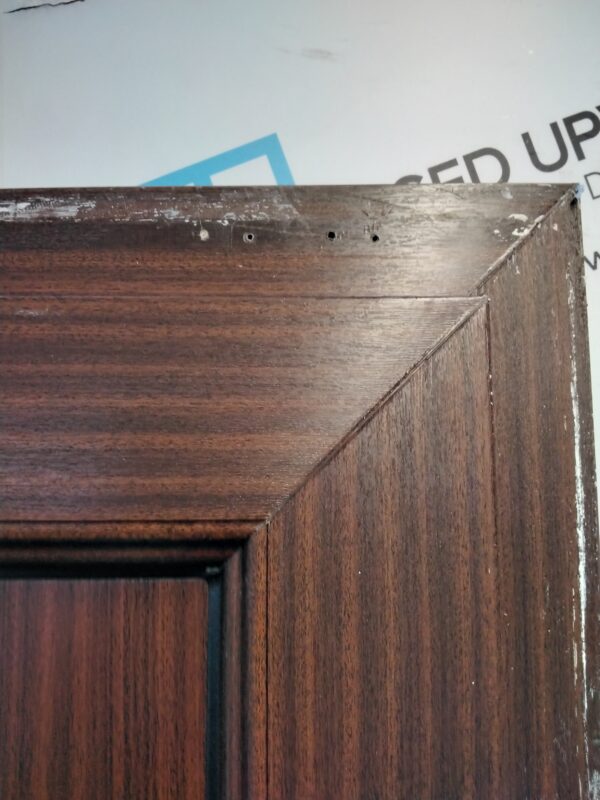 Used Woodgrain Upvc Front Door And Side Panel 1185mm x 2090mm DS013 - Image 9