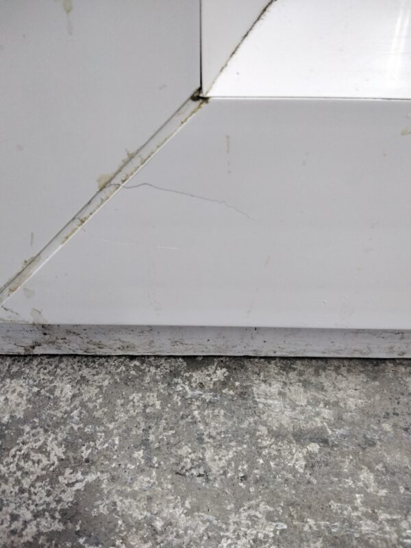Used White Upvc Front Door 930mm x 2020mm 0383 - Image 6