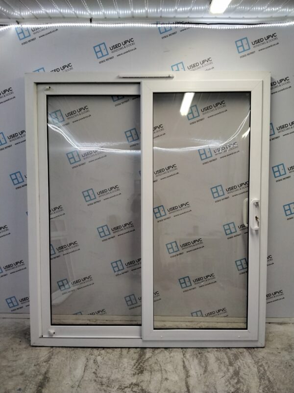 Used White Upvc Sliding Patio Doors 1795mm x 2060mm (Reduce To 1795mm x 2050mm) EA8 - Image 2