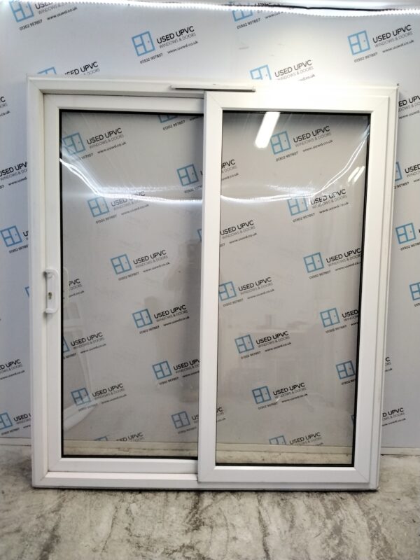 Used White Upvc Sliding Patio Doors 1795mm x 2060mm (Reduce To 1795mm x 2050mm) EA8