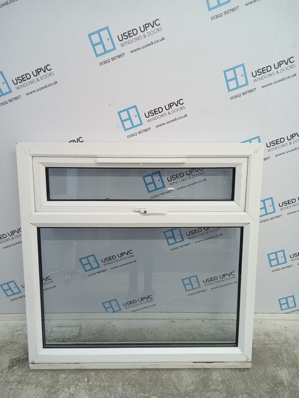 Used White Upvc Window 1100mm x 1095mm C2001 - Image 2