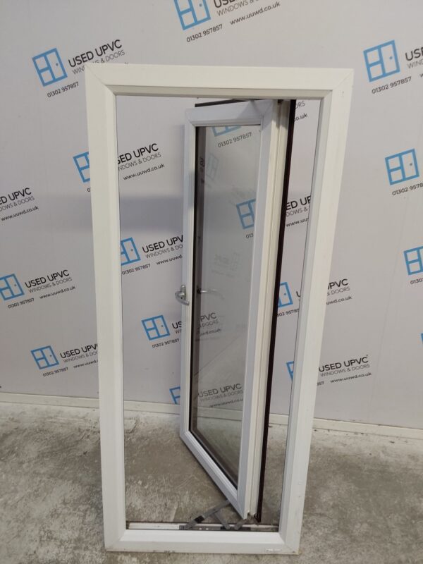 Used Woodgrain Upvc Window 565mm x 1300mm W0138 - Image 3