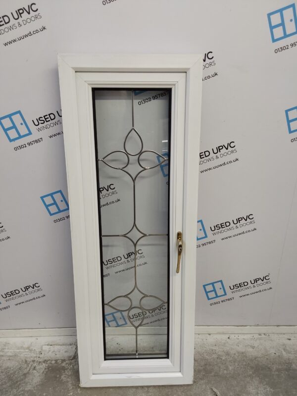Used Woodgrain Upvc Window 460mm x 1265mm W0080 - Image 3
