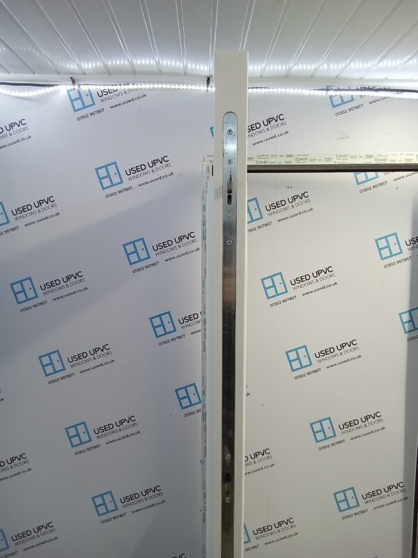Brand New White Composite Back Door 935mm x 2090mm ND52 - Image 4