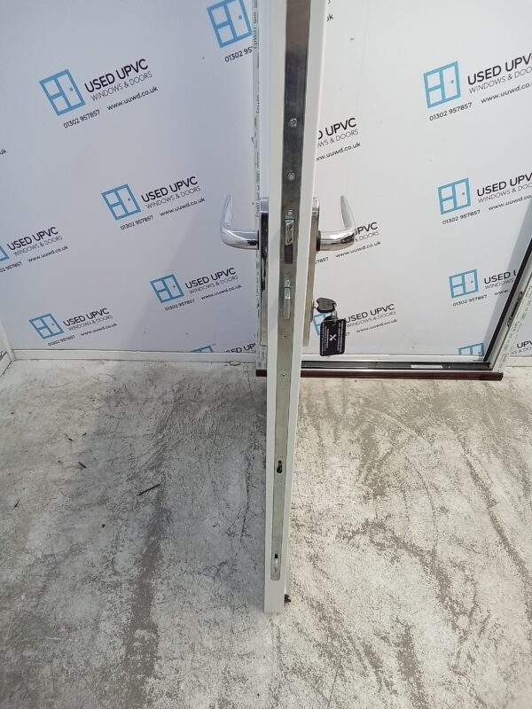 Brand New White Composite Back Door 935mm x 2090mm ND52 - Image 5