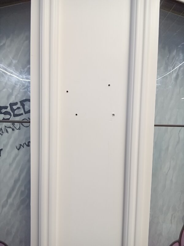 Used White Upvc Front Door 855mm x 2070mm C9D37 - Image 6