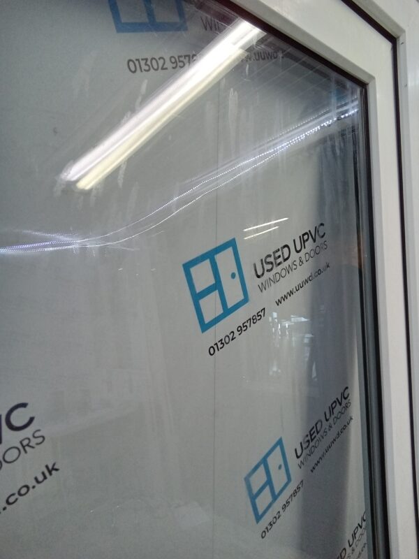 Used White Upvc Back Door 840mm x 2055mm C9D68 - Image 8