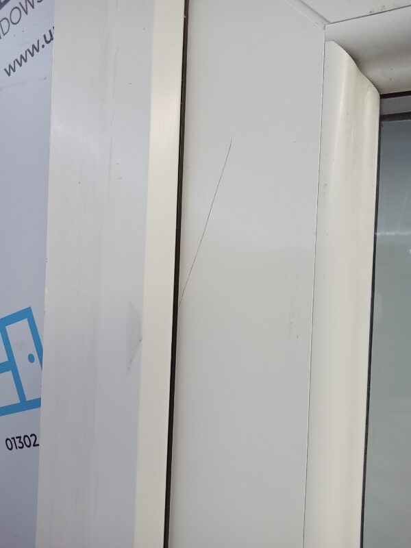 Used White Upvc Outward Opening Back Door 840mm x 2080mm C10D05 - Image 7