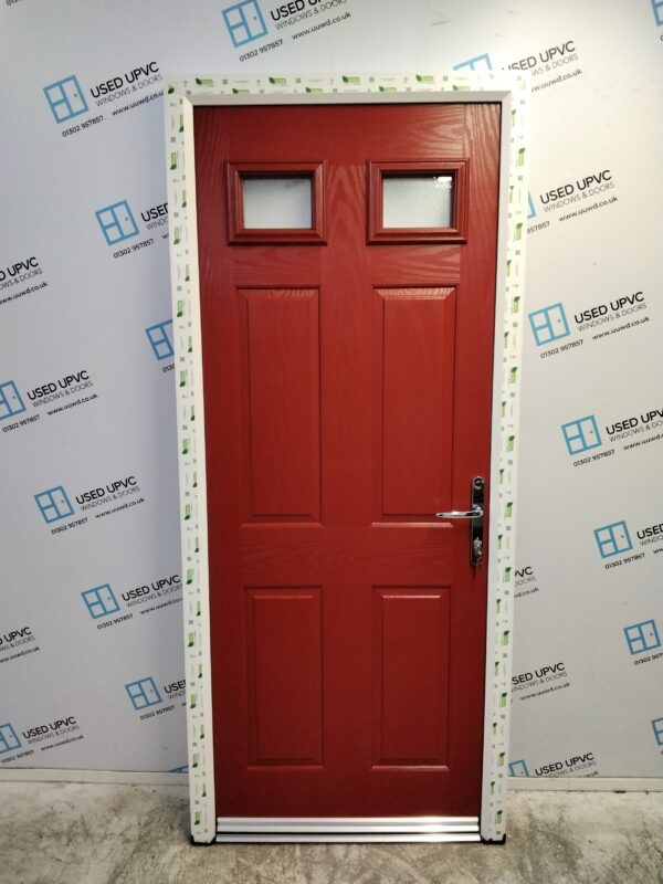 Brand New Red Composite Door 900mm x 2075mm ND23