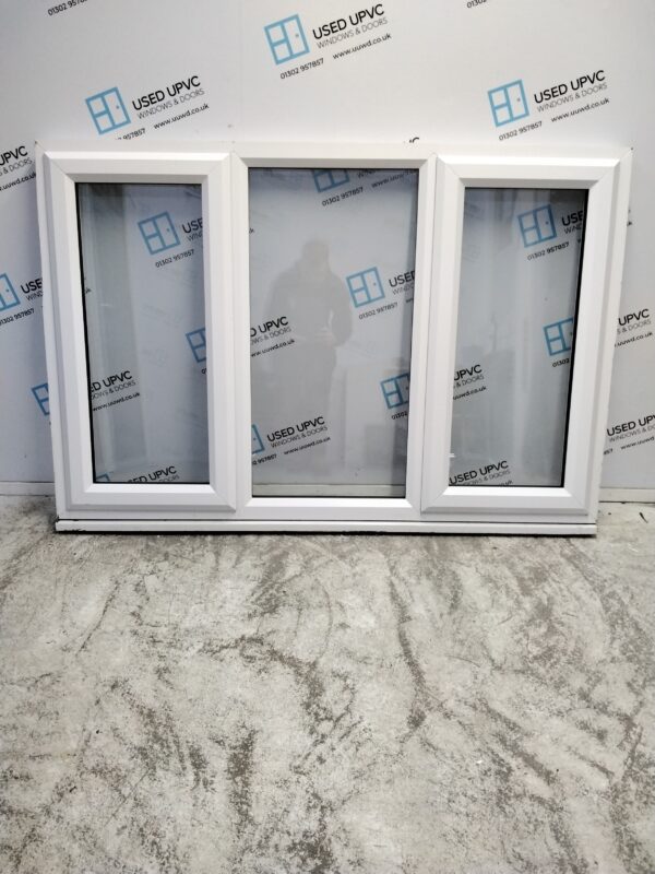 Used White Upvc Window 1545mm x 1050mm C2002