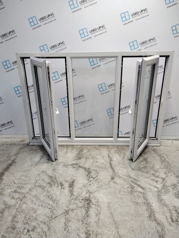 Used White Upvc Window 1545mm x 1050mm C2002 - Image 3