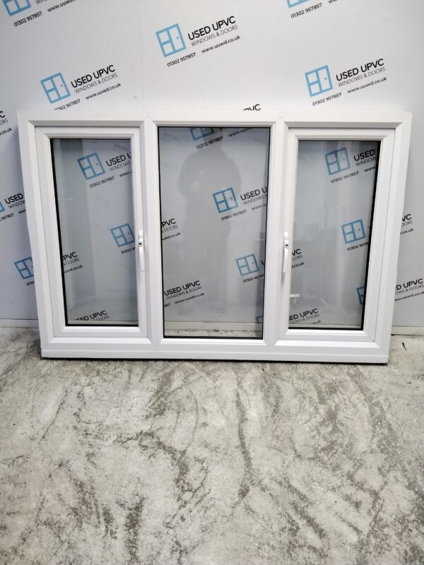 Used White Upvc Window 1545mm x 1050mm C2002 - Image 2