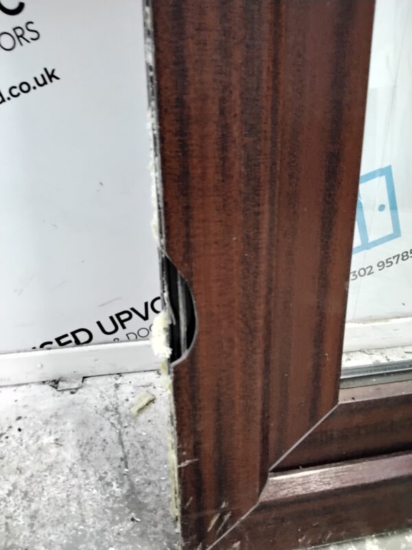 Used Woodgrain Tilt And Turn Upvc Window 610mm x 1430mm W0191 - Image 8