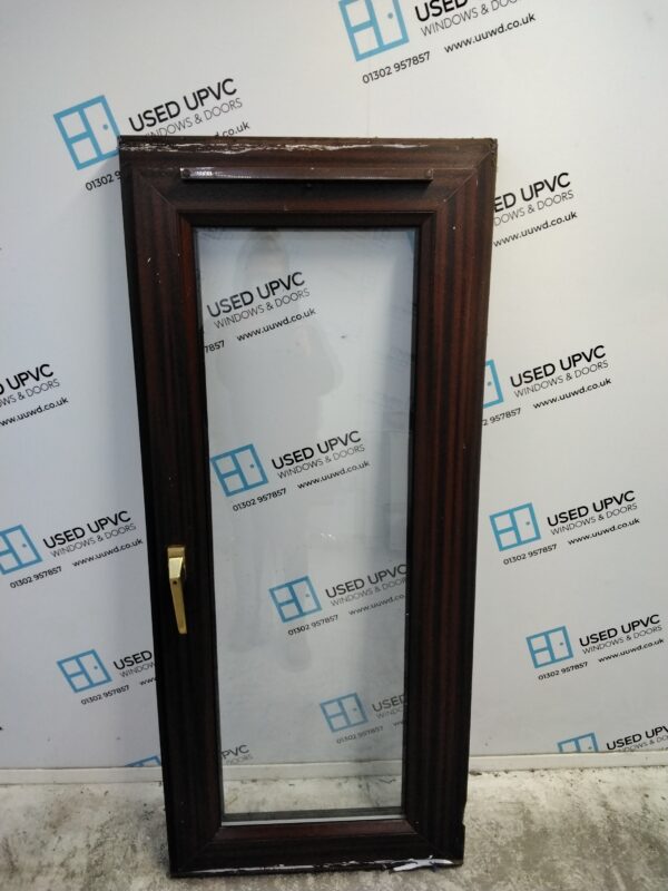 Used Woodgrain Tilt And Turn Upvc Window 610mm x 1430mm W0191 - Image 3