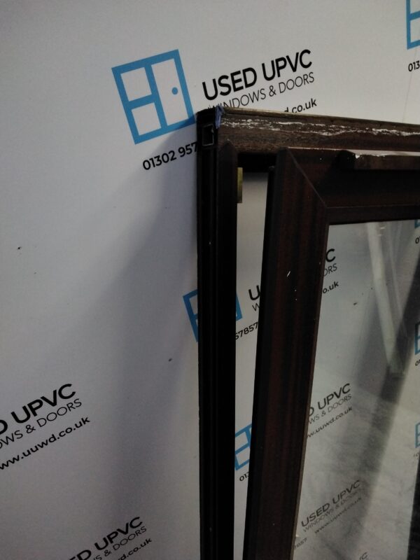 Used Woodgrain Tilt And Turn Upvc Window 610mm x 1430mm W0191 - Image 5