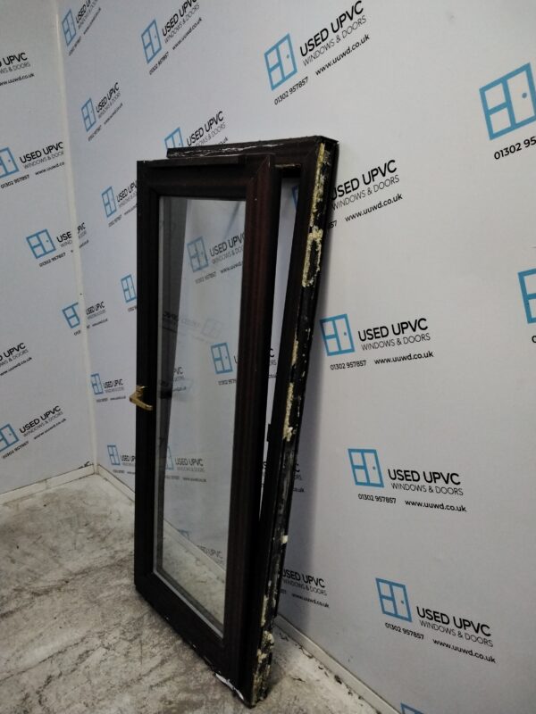 Used Woodgrain Tilt And Turn Upvc Window 610mm x 1430mm W0191 - Image 4