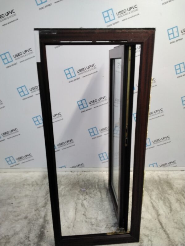 Used Woodgrain Tilt and Turn Upvc Window 615mm x 1430mm W0192 - Image 3