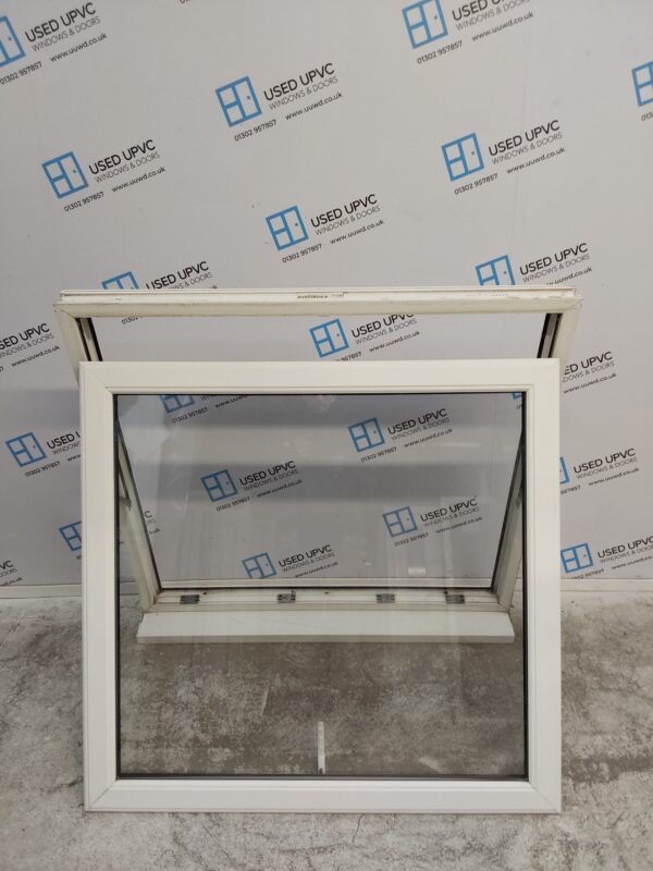 Used White Upvc Window 1135mm x 1110mm C2004 - Image 3