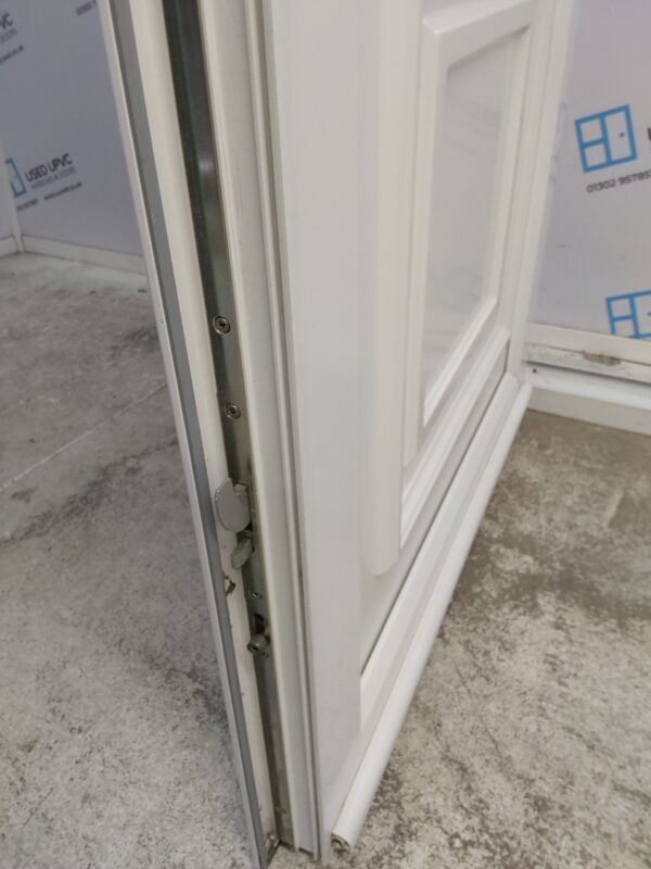 Used White Upvc Front Door And Side Panel 1350mm x 1975mm DS001 - Image 6