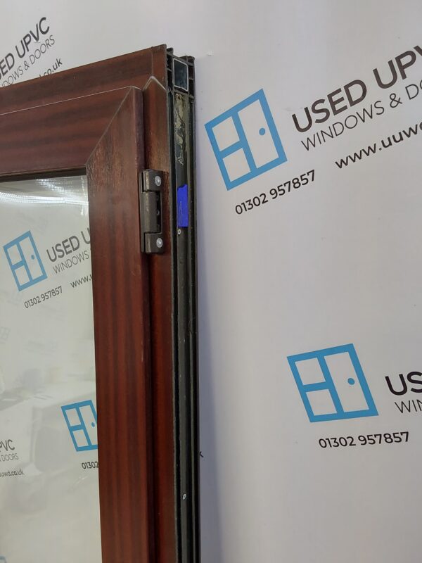 Used Woodgrain Upvc French Doors 1550mm x 2130mm EA20 - Image 6