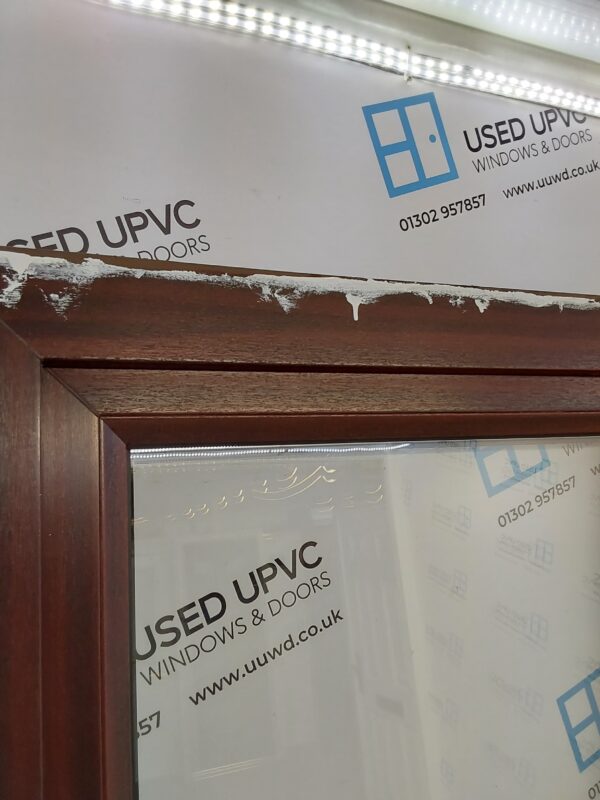 Used Woodgrain Upvc French Doors 1550mm x 2130mm EA20 - Image 7