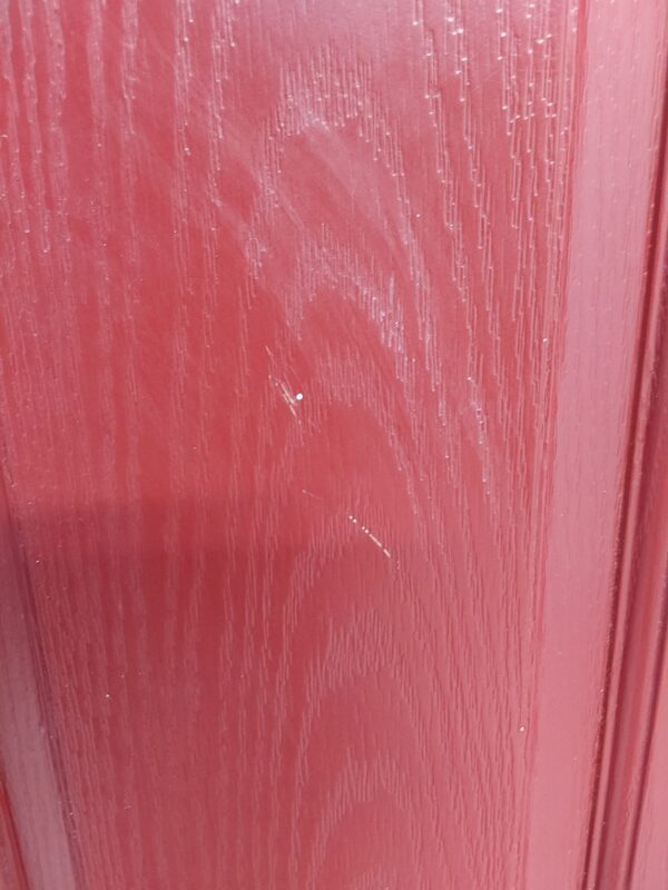 Used Red Composite Front Door 900mm x 2030mm 0762 - Image 4