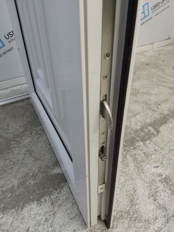 Used White Upvc Back Door 810mm x 2045mm (outwards opening) 0135 - Image 6