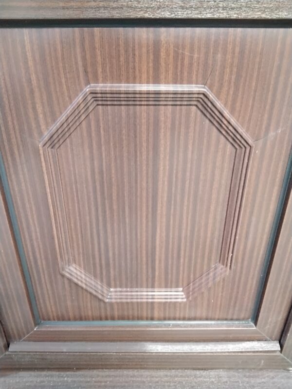Used Woodgrain Upvc Back Door 845mm x 2060mm 0098 - Image 6