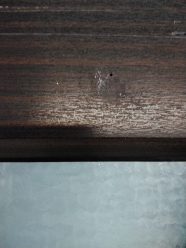 Used Woodgrain Upvc Back Door 845mm x 2060mm 0098 - Image 10